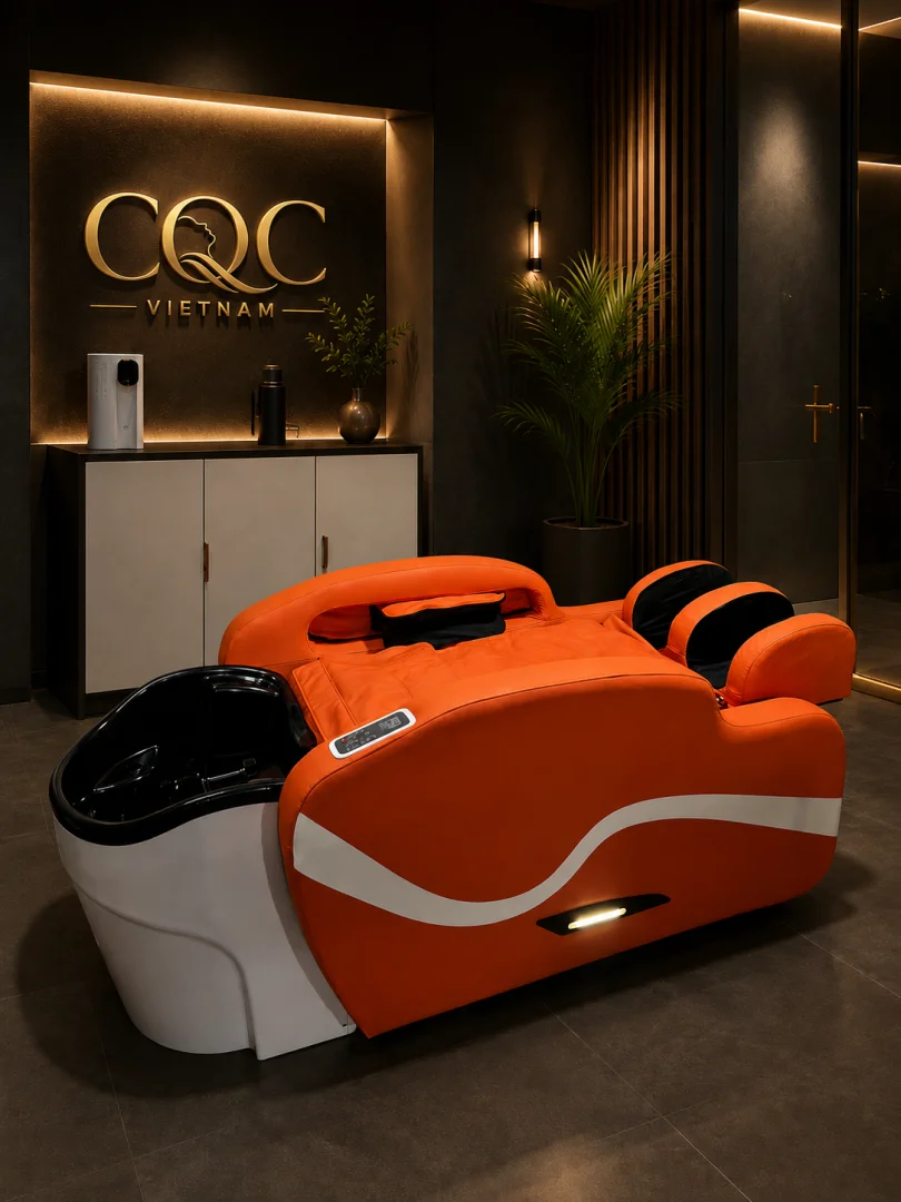 Giường gội đầu massage điện cao cấp